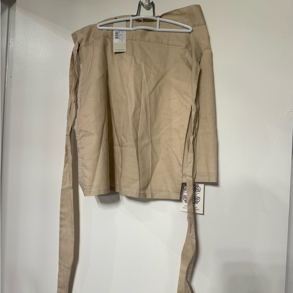 Never Fully Dressed Tan Mini Skirt